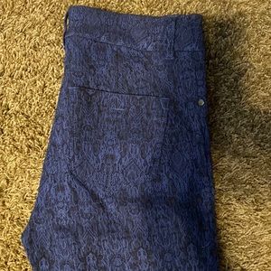 Blue & Black Stretchy Jeans